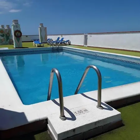 Puerto De La Cruz, Centrico Atico Con Piscina - Edificio Girasol