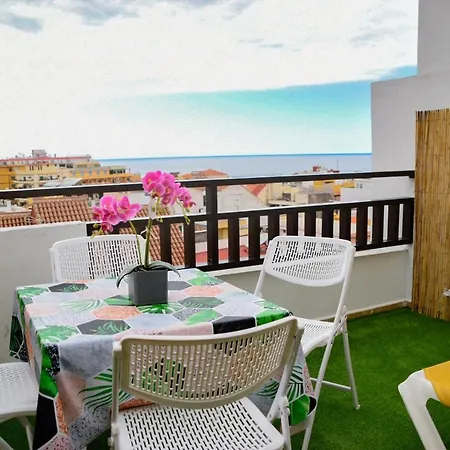 Puerto De La Cruz, Centrico Atico Con Piscina - Edificio Girasol *